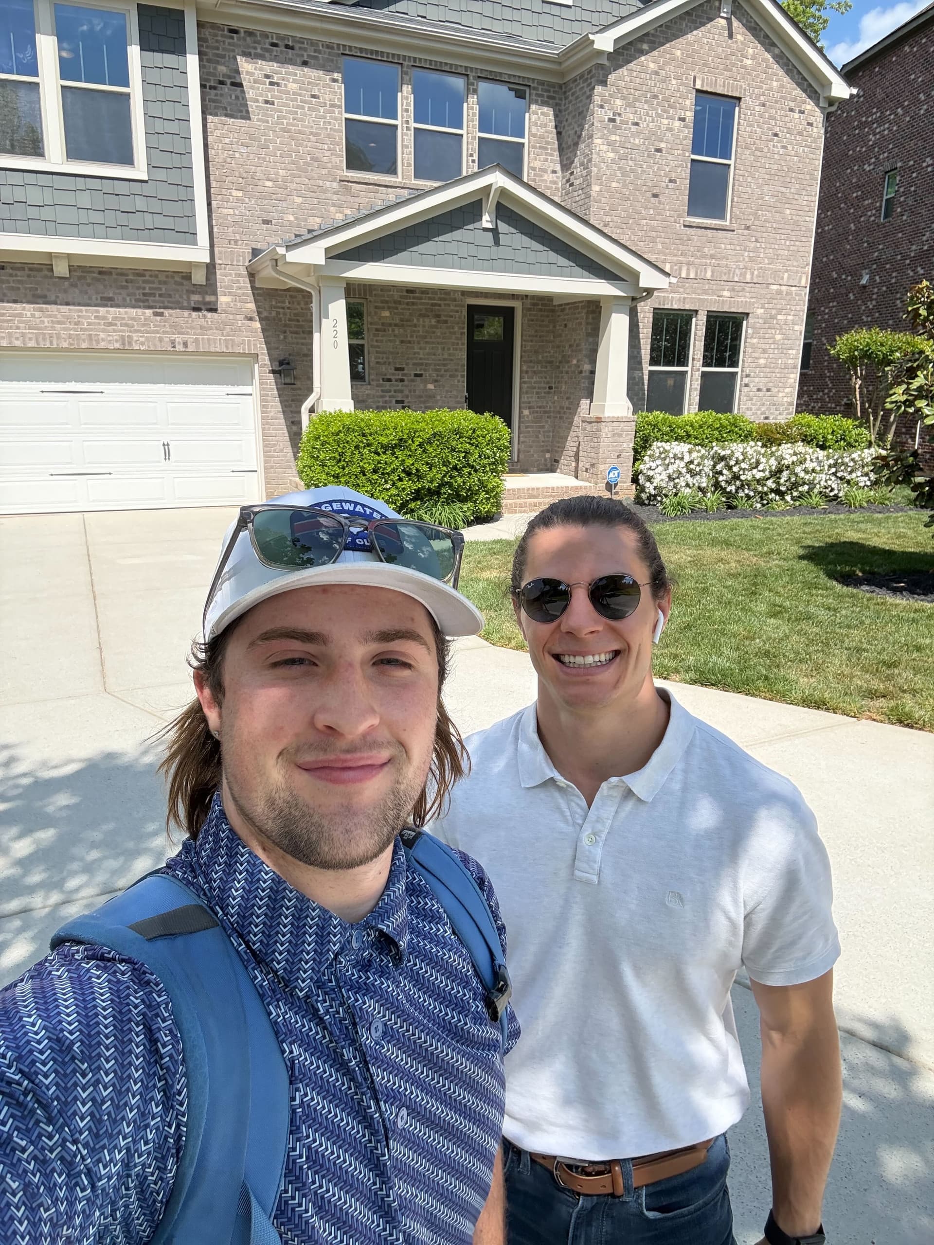 CREM team on location with real estate agent