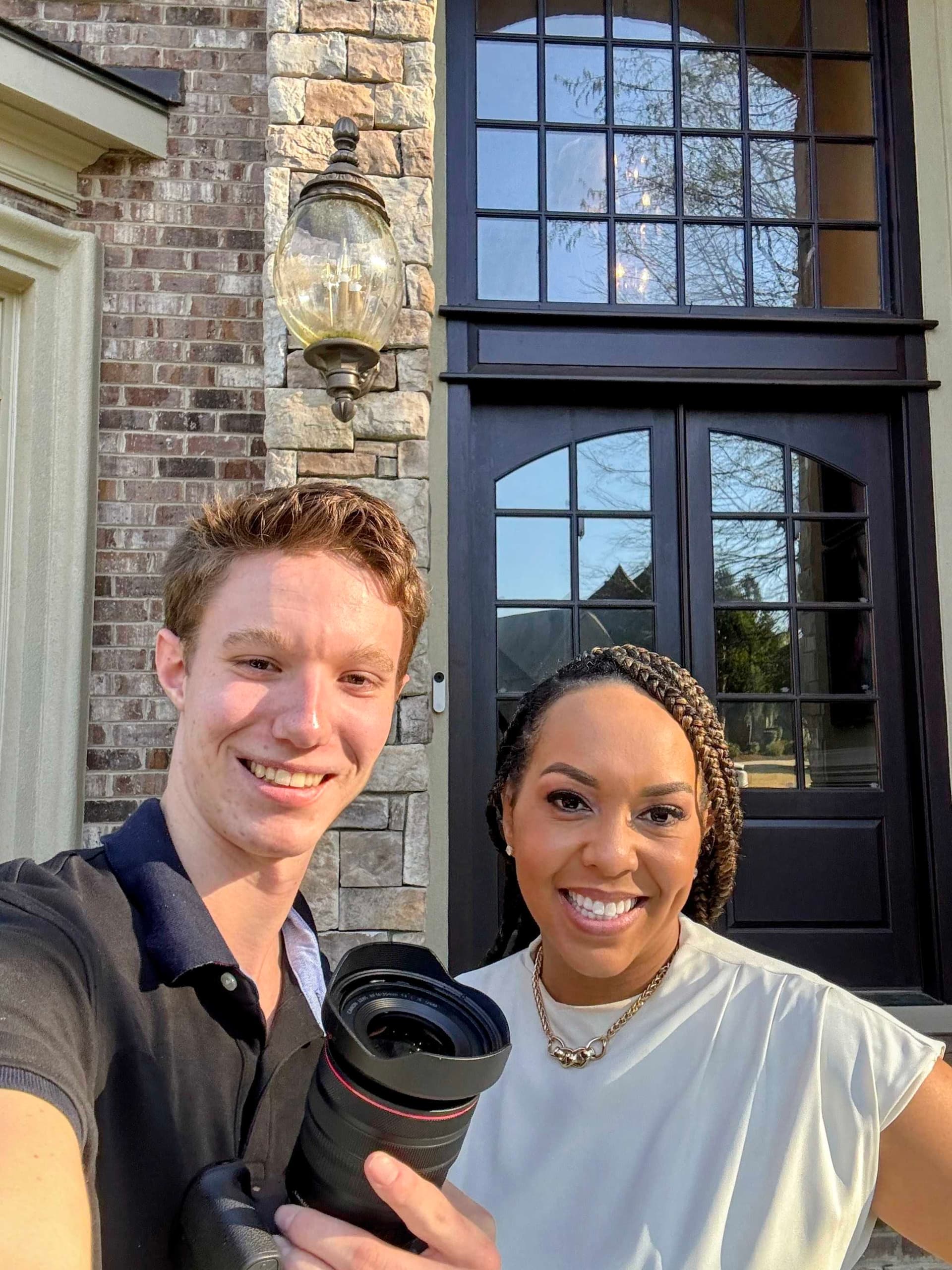 Behind the scenes at a Charlotte real estate shoot